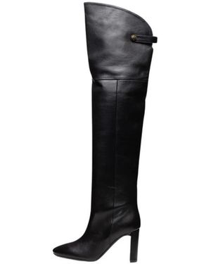 Poche Paris Over-Knee Boots - Negro