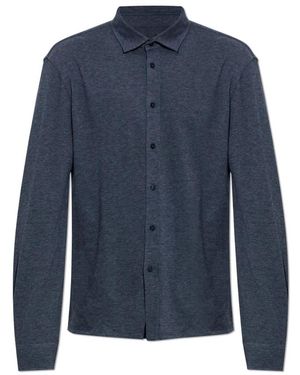 Etro Overhemden ,Blauw ,Katoen Katoenen Shirt