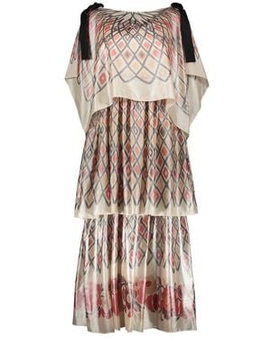 Fendi Geometric Skirt Dress - Multicolor