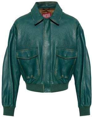 DIESEL Bomber Jackets - Verde