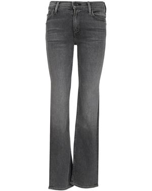 Mother Rider Skimp Denim Jeans - Grijs