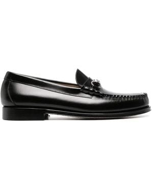 G.H. Bass & Co. Heritage Lincoln Moc Lederen Schoenen - Zwart