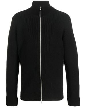 Maison Margiela Gebreid Vest Met Ritssluiting - Zwart