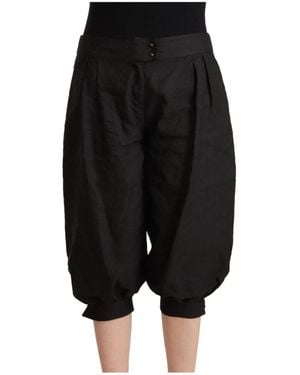 Gianfranco Ferré Cropped Pants - Black
