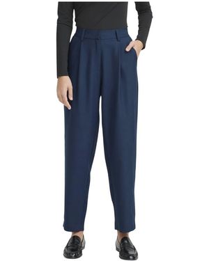 Ichi Straight Trousers - Azul