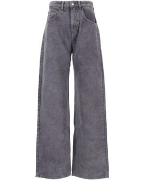 ICON DENIM Loose-Fit Jeans - Gris