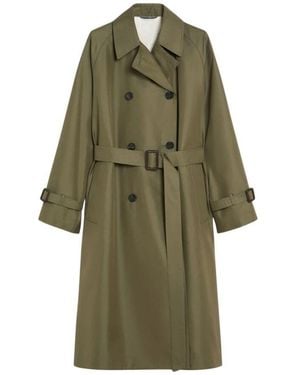 Weekend by Maxmara Trench Coats - Green