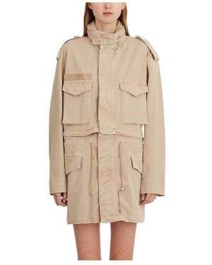 Helmut Lang Field Hooded Jacket - Natur