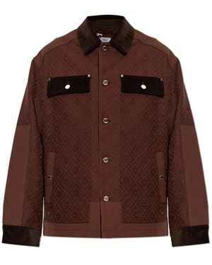 CASABLANCA Denim Jackets - Marrón