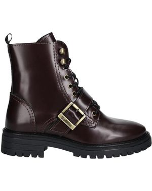 Barbour Ouseburne Schnürstiefel Mit Schnalle - Braun