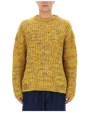 YMC Round-Neck Knitwear - Yellow