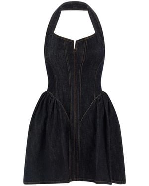 Self-Portrait Short Dresses - Black