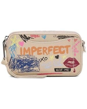 Marc Jacobs Punk Scribble Snapshot - Weiß