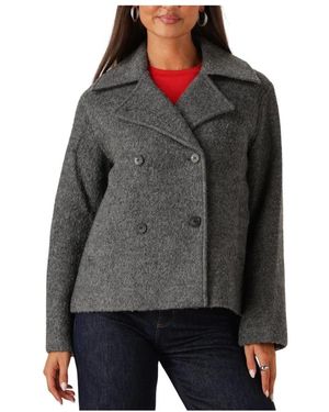 SELECTED Jassen ,Grijs ,Wol Slfalma Boucle Lano Jas