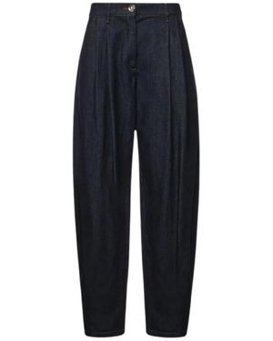 Genny Tapered Trousers - Azul