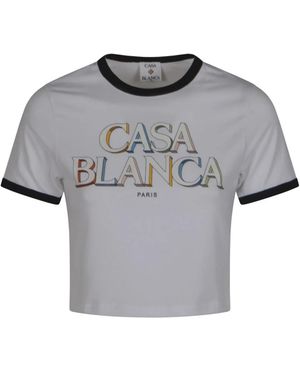 CASABLANCA T-Shirts - Grey
