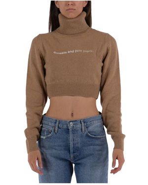 Palm Angels Turtlenecks - Blu