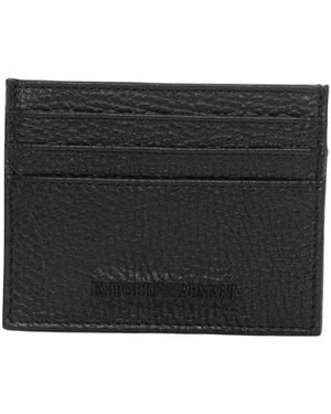 Emporio Armani Wallets & Cardholders - Black