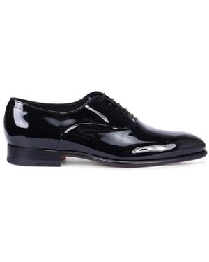 Santoni Business Shoes - Blu
