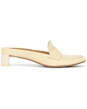 MM6 by Maison Margiela Heeled Mules - Natural