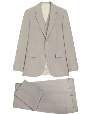 BOSS Single Breasted Suits - Gris