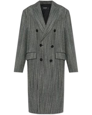 DSquared² Double-Breasted Coats - Gris