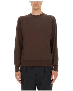 PT Torino Round-Neck Knitwear - Brown