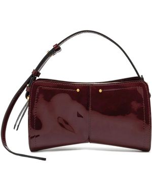 Gianni Chiarini Tassen ,Rood ,Leer Keira Handtas