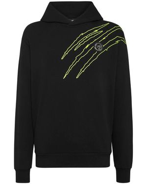 Philipp Plein Long Sleeve Training Tops - Negro