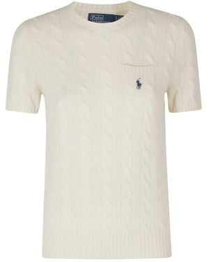 Polo Ralph Lauren Round-Neck Knitwear - Blanco