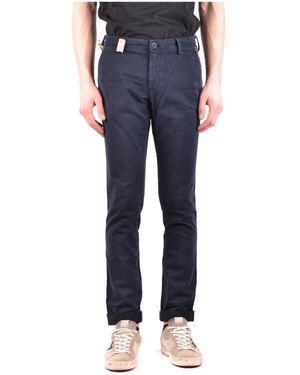 Mason's Slim-Fit Trousers - Blue