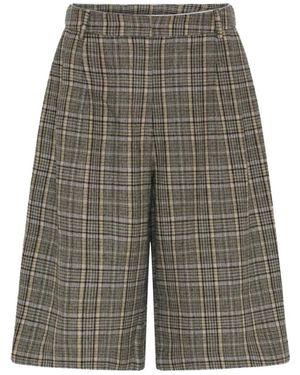 Bruuns Bazaar Korte Broeken ,Groen ,Long Shorts - Grijs