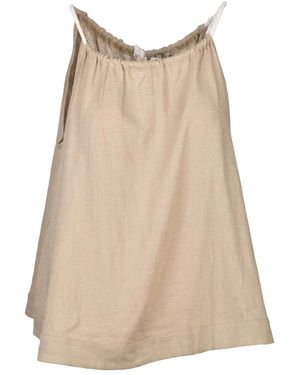 Ballantyne Sleeveless Tops - Naturel