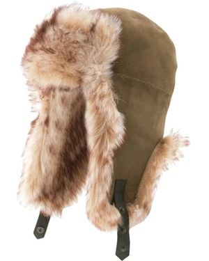 Bigardini Accessoires ,Groen ,Wol Everest Trapper Hat - Bruin