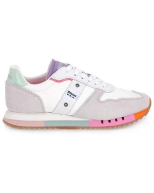 Blauer Trainers - White
