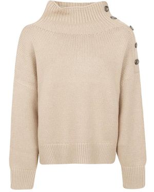 Yves Salomon Turtlenecks - Neutro
