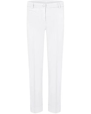 Cambio Cropped Pants - White