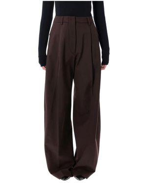 Thelatest Wide Trousers - Black