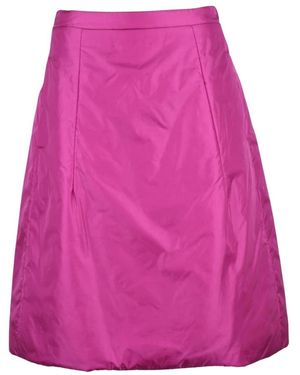 Aspesi Rokken ,Roze ,Gonna Imbottita Thermore - Paars