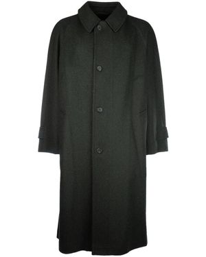 Prada Single-Breasted Coats - Black