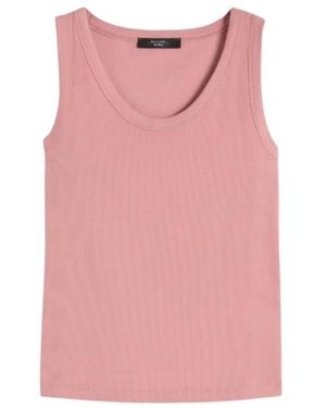 Weekend by Maxmara Sleeveless Tops - Pink