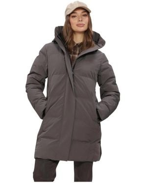 KRAKATAU Cassini Quilted Parka Qw609 - Grau