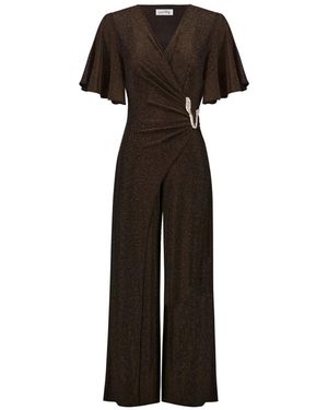 Joseph Ribkoff Jumpsuits & Playsuits ,Bruin ,Jumpsuit 263717 92 - Zwart