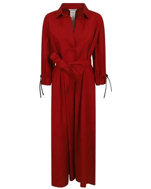 Max Mara Kleedjes ,Rood ,Katoen Mirto Dress