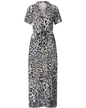 Riani Shirt Dresses - Gray
