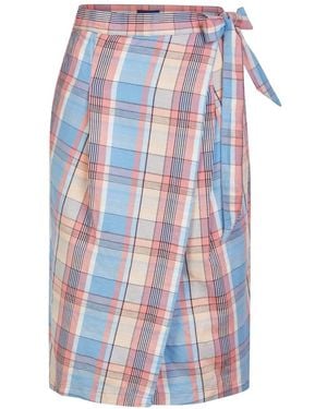 GANT Wikkelrok - Blauw