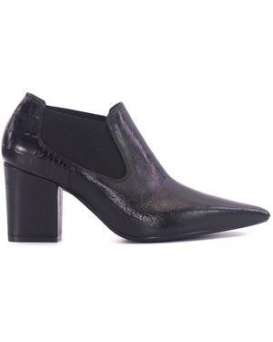 Anna F. Heeled Boots - Bleu