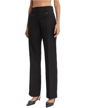 Jacquemus Straight Pants - Black