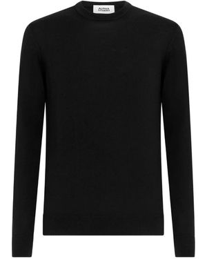 Alpha Industries Truien & Vesten ,Zwart ,Round-Neck Truien