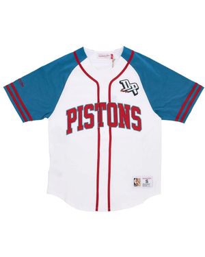 Mitchell & Ness T-Shirts - Blue